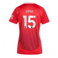 Manchester United Leny Yoro #15 Kotipaita Naiset 2024-25 Lyhythihainen